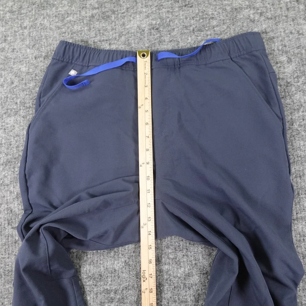 Figs Scrub Pants Mens Large Grey Tansen Jogger 5 Pocket Medical Nurse Doctor‎